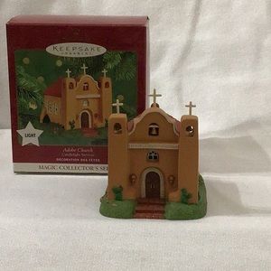 Hallmark Ornament-2000 Adobe Church